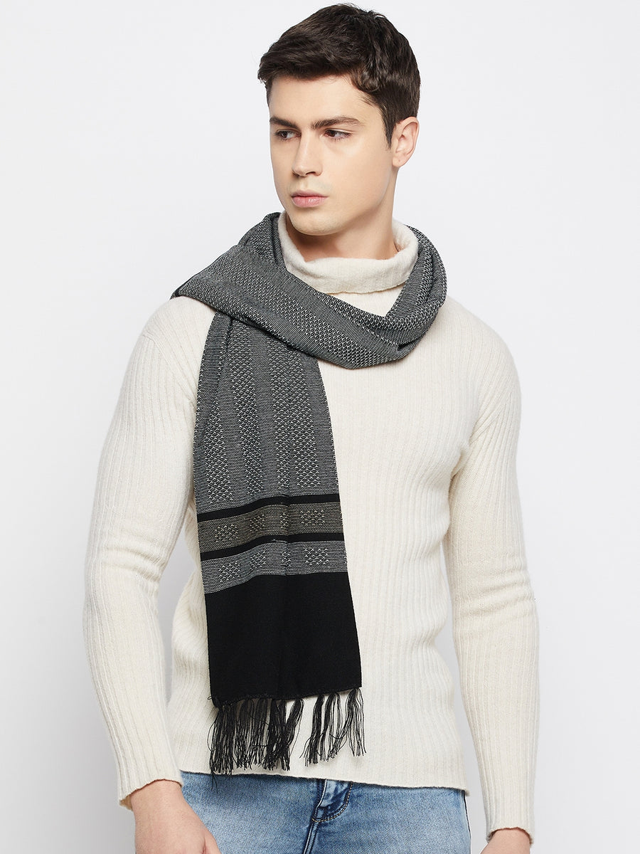 Jain Amar Black Men Muffler