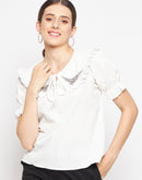 Camla Barcelona White Women Top