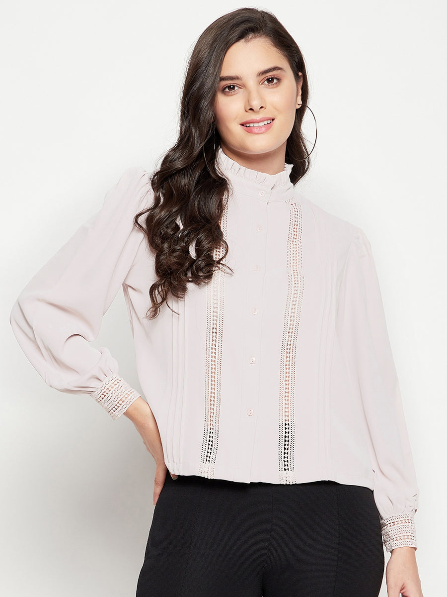 Camla Women Beige Shirt