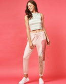 Camla Women Pink Printed Track Bottom