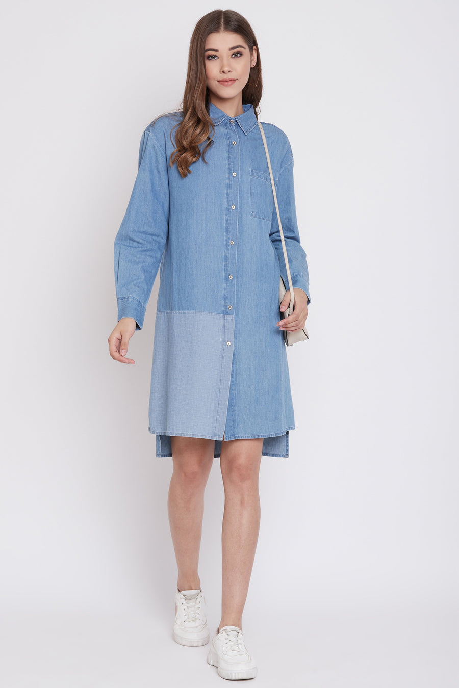 Camla Blue Shirt For Women