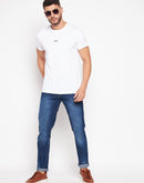 Camla Men White T-Shirt