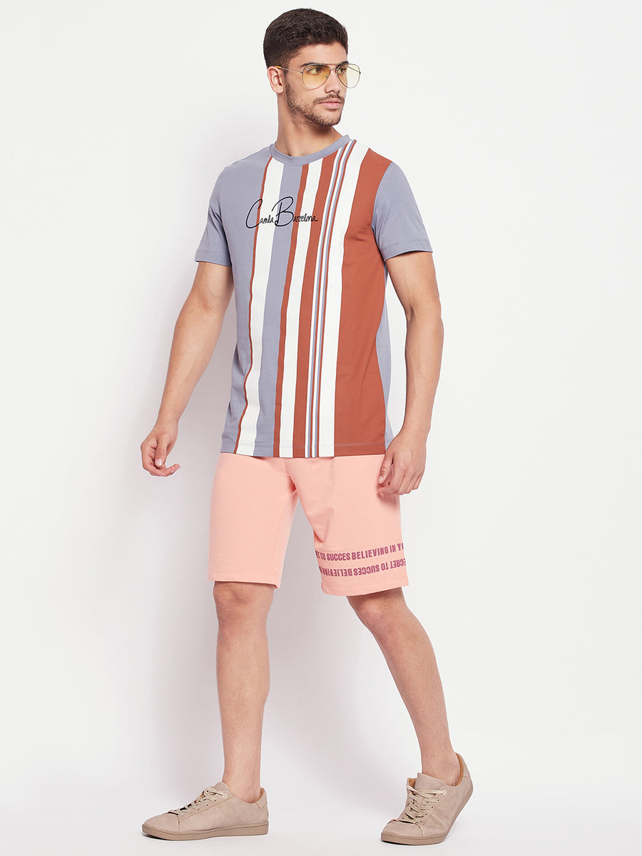 Camla Grey Men T- Shirt