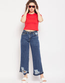 Camla Red Women T- Shirt