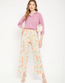 Madame Floral Flared Trousers