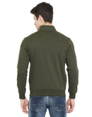 Camla Men Olive Color Sweatshirt