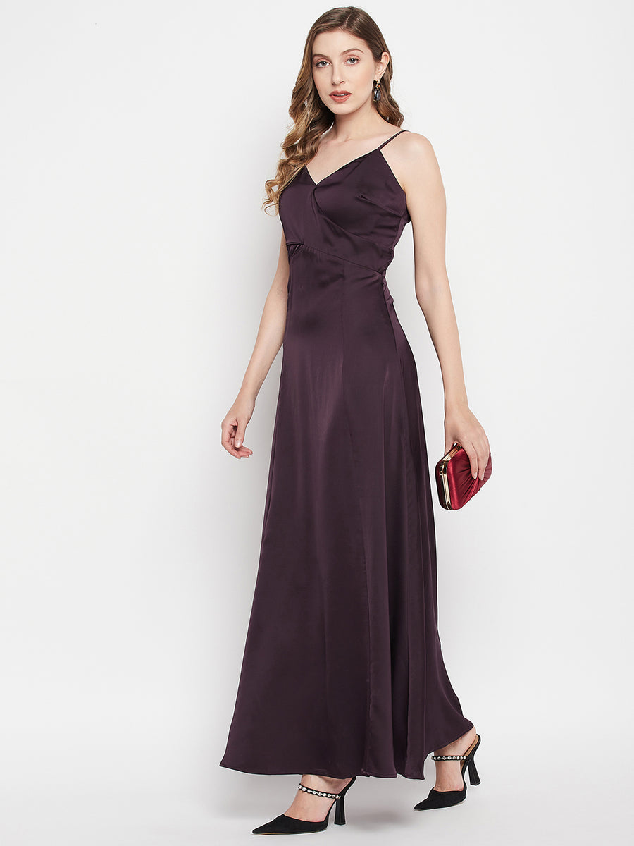 Madame Women Purple Dress