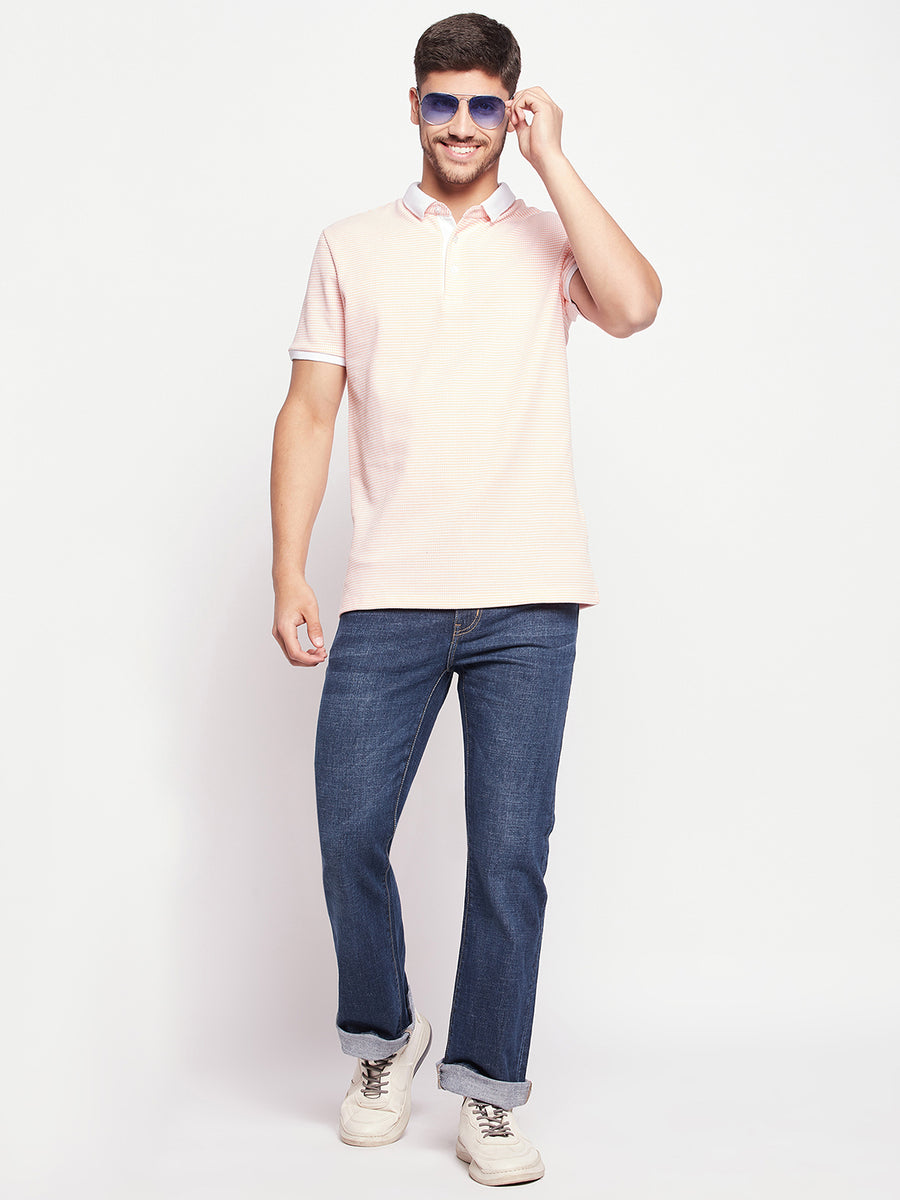 Camla Peach Men T- Shirt