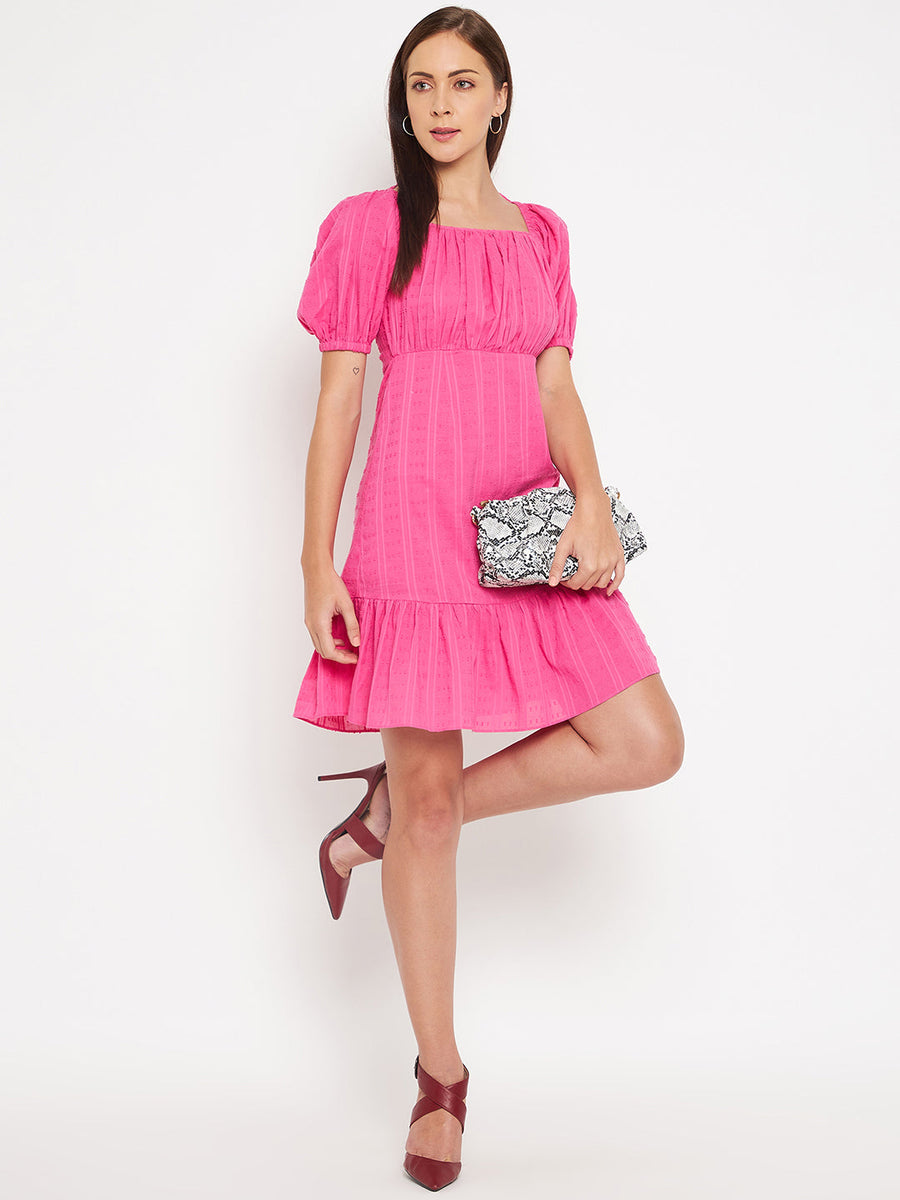 Camla Pink Dress For Women