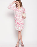 Camla Barcelona White Satin Dress