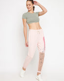 Camla Women Pink Printed Track Bottom