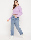 MADAME Crop Sweater for Women