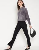 Camla Women Grey Sweater