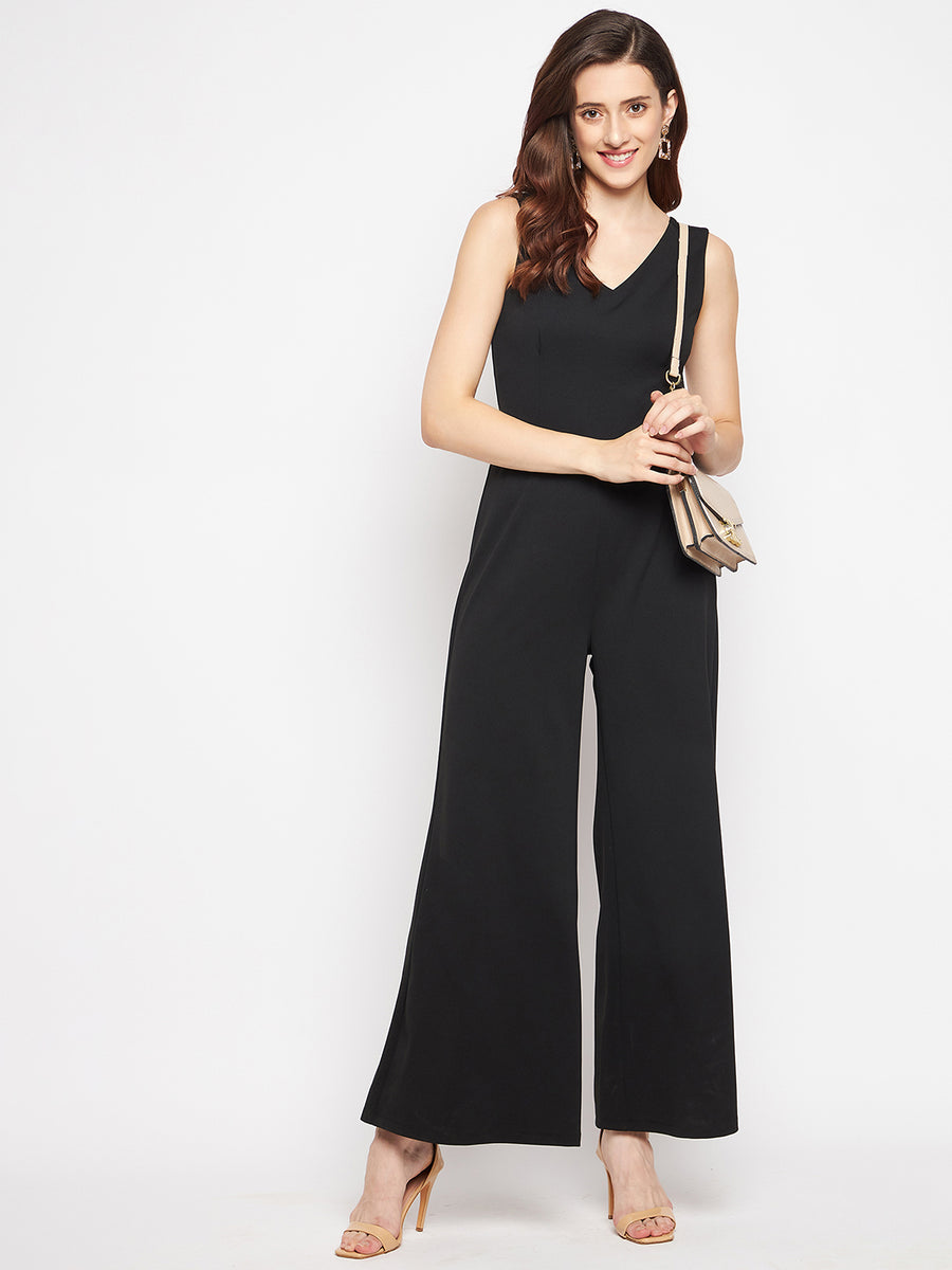Camla Black Jumpsuit for Women