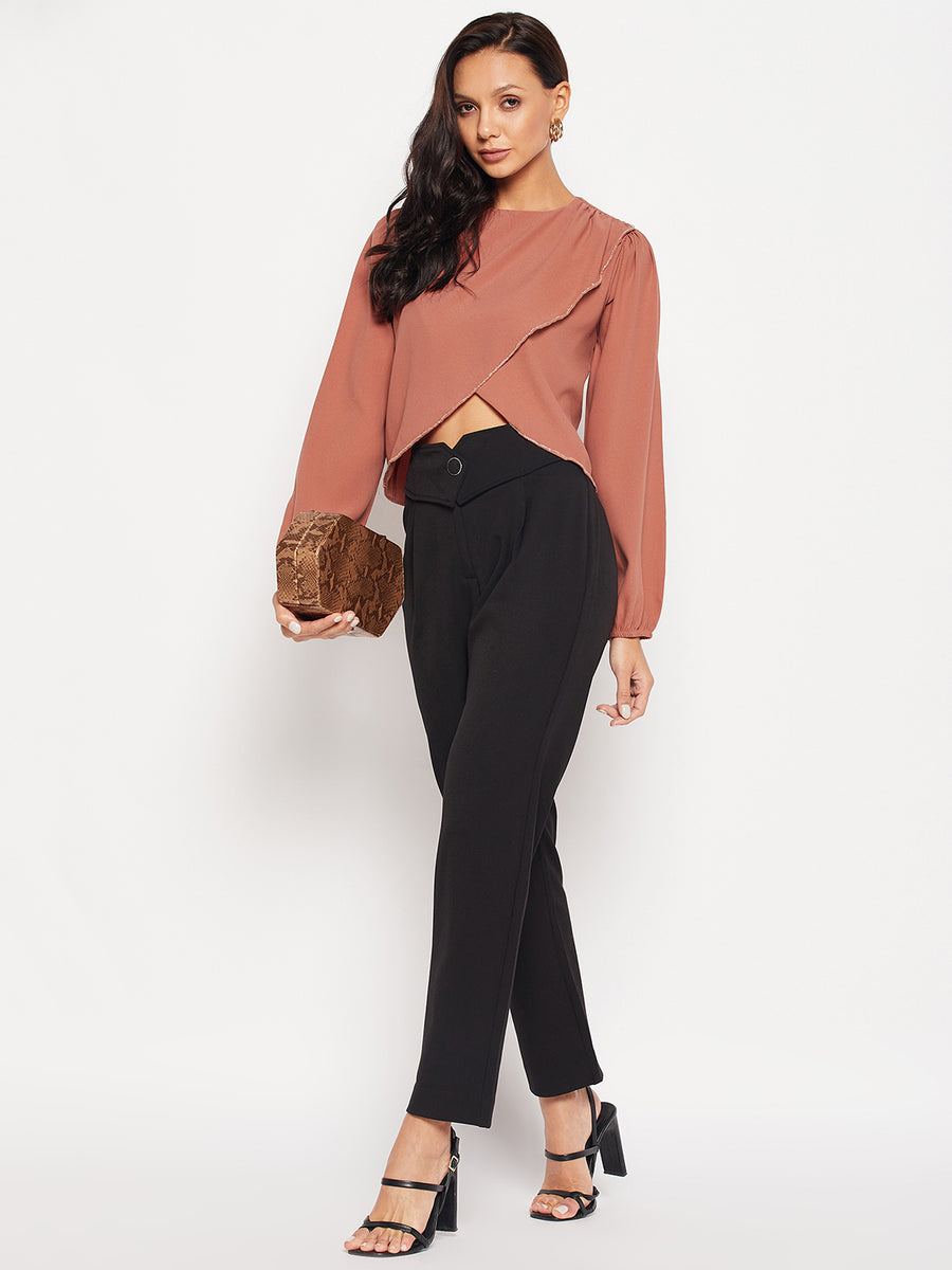 Camla Rust Women Top