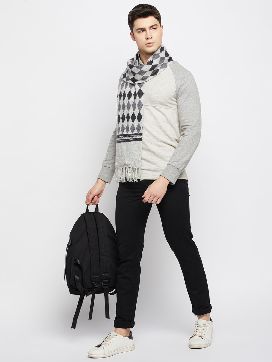 Jain Amar Grey Men Muffler