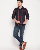 Camla Navy Men Shirt