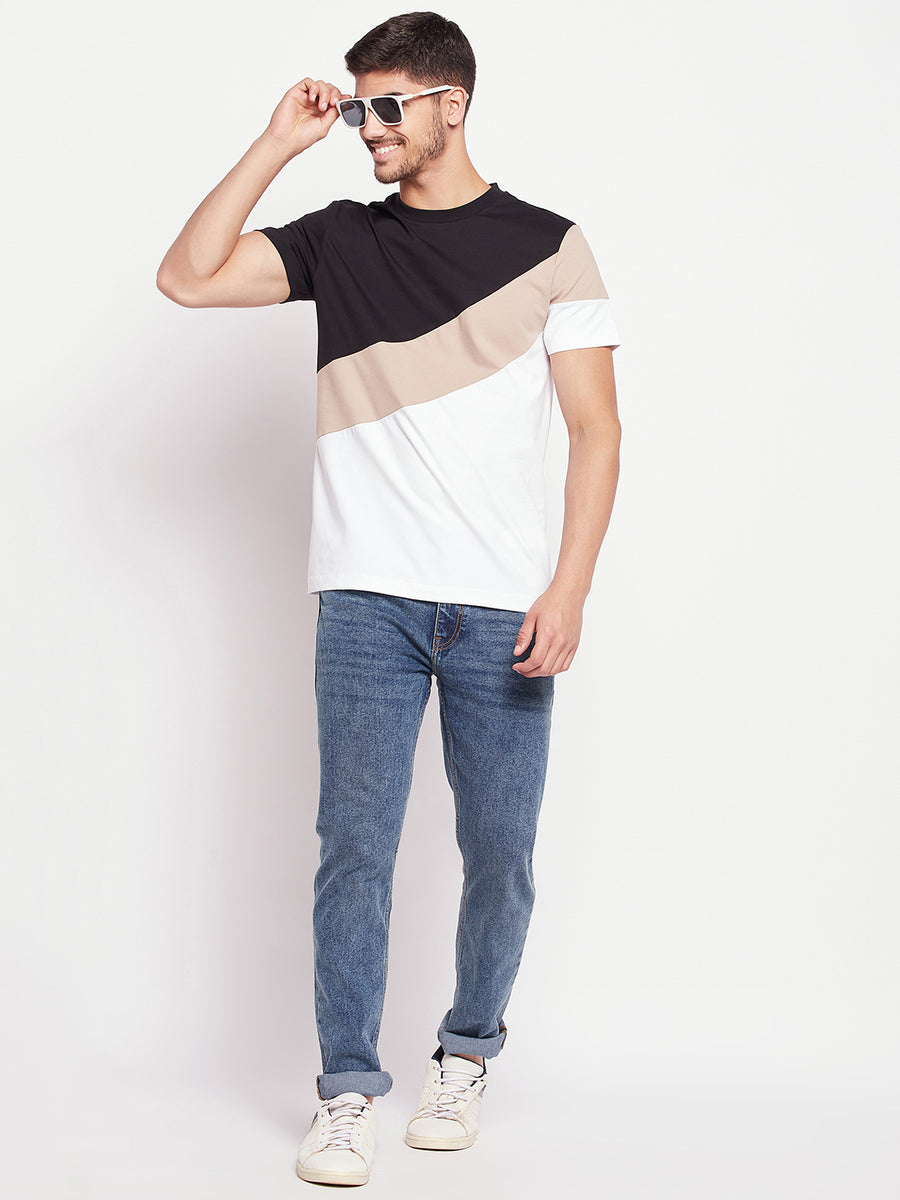 Camla Black Men T- Shirt