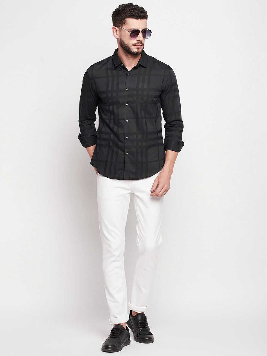 Camla Black Shirts For Men