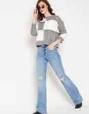 Camla Barcelona Grey Sweater For Women