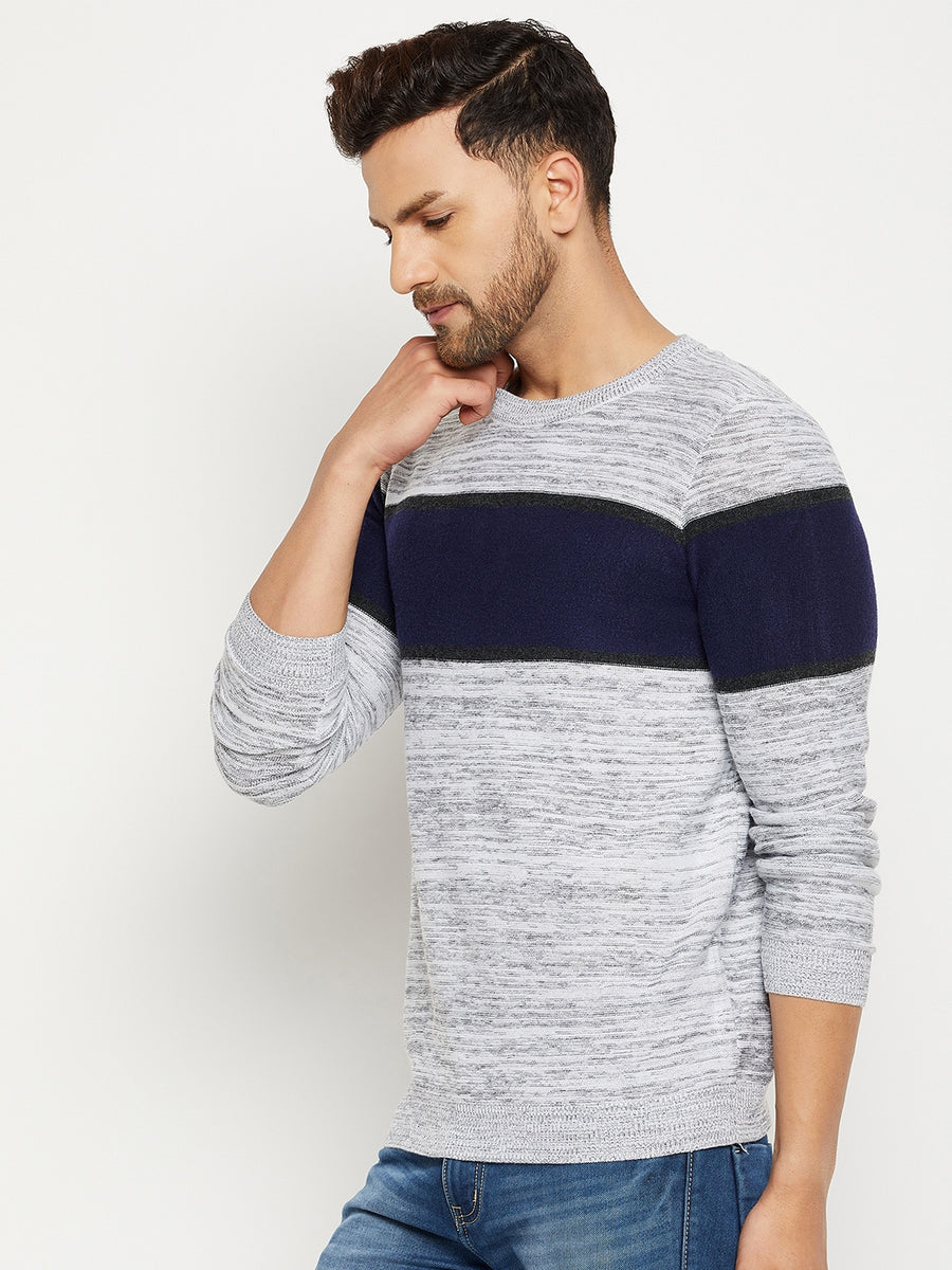 Camla Men White Sweater