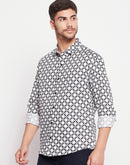 Camla Black/White Men Shirts