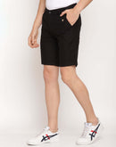 Camla Barcelona Men Black Solid Shorts