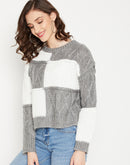 Camla Barcelona Grey Sweater For Women