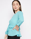 Camla Barcelona Blue Women Top
