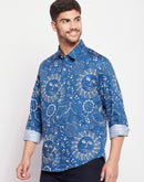 Camla Blue Men Shirt