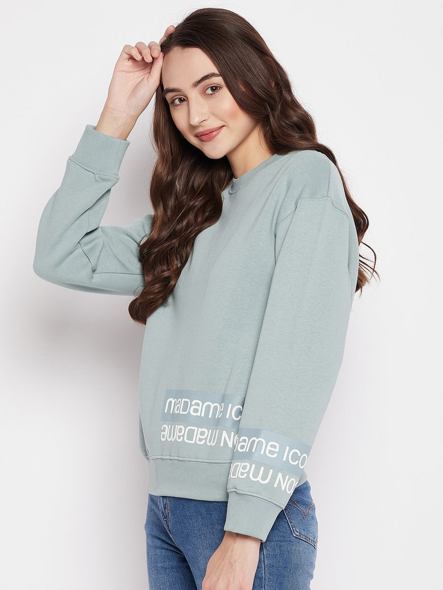 MADAME Printed Sweatshirt