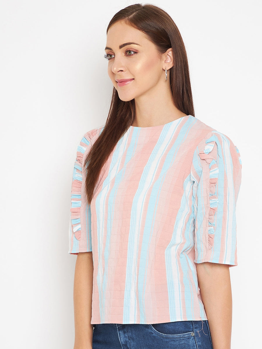 Camla Pink  Top For Women