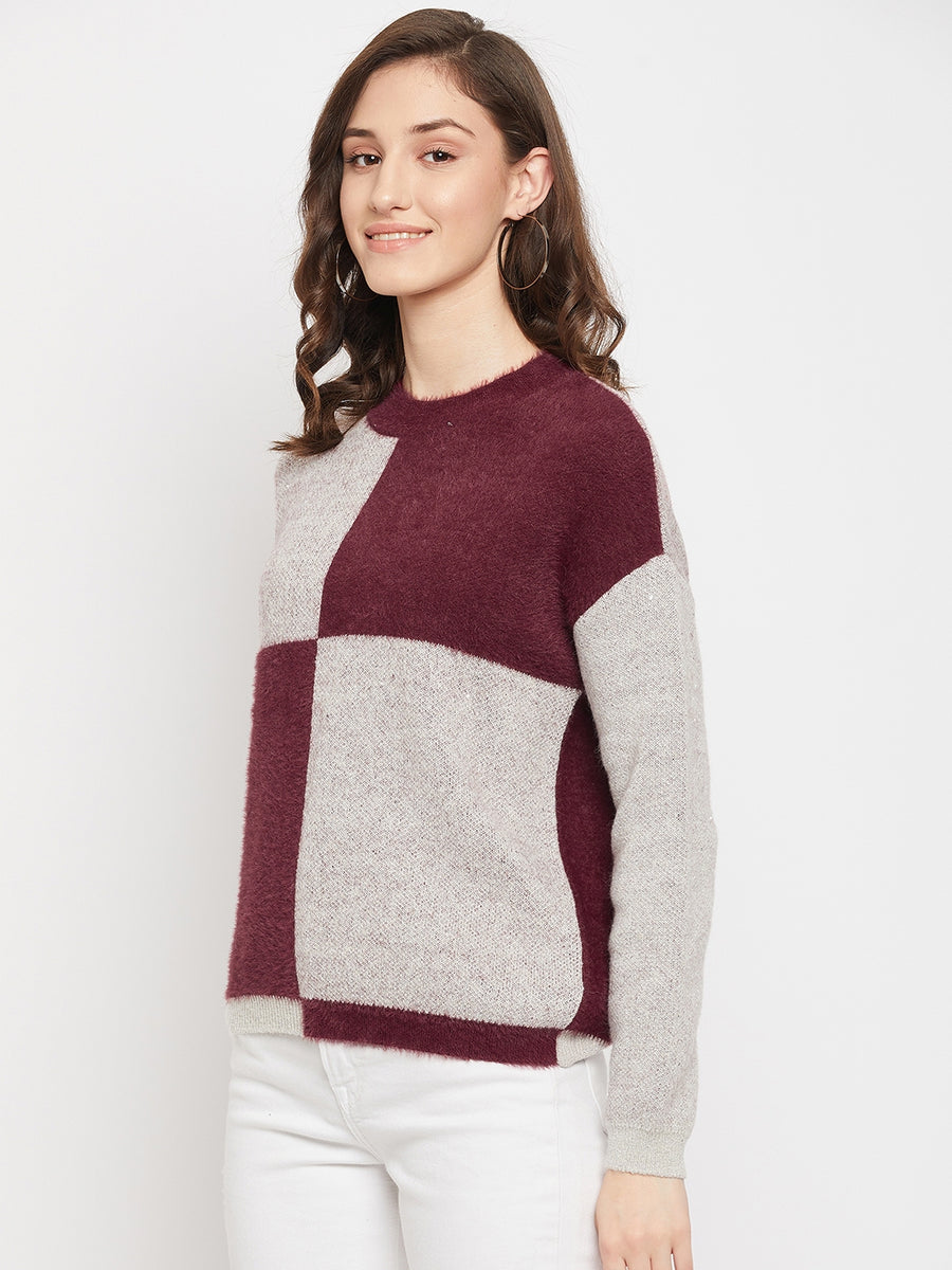 Madame  Wine Sweater