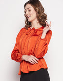 Camla Barcelona Rust Women Top