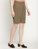 Camla Barcelona Olive Shorts