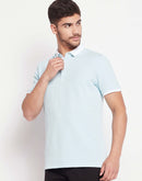 Camla Aqua Men T- Shirt
