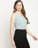 Camla Green  Top For Women