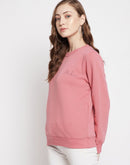 Madame  Blush Color Sweatshirt
