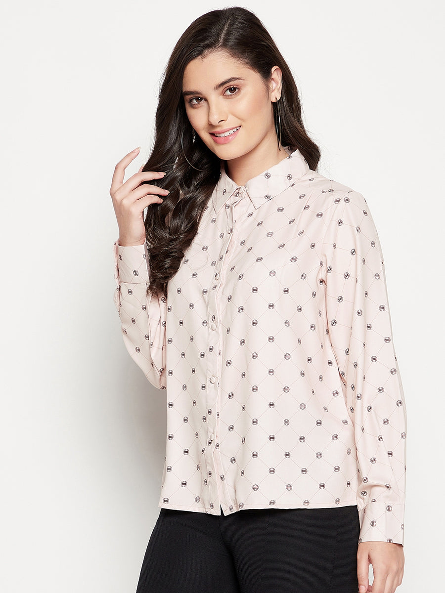 Camla Women Beige Shirt