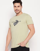 Camla Green Men T- Shirt