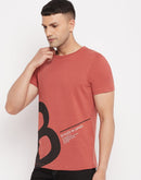 Camla Rust T- Shirt For Men