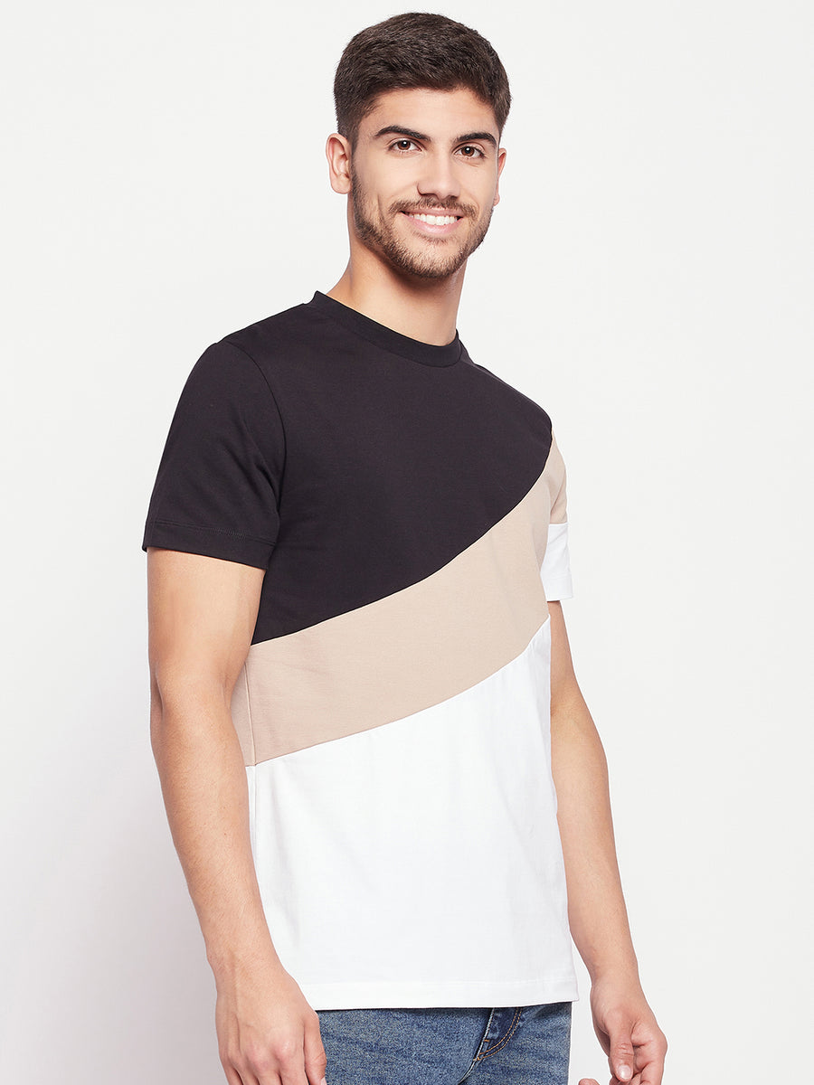Camla Black Men T- Shirt