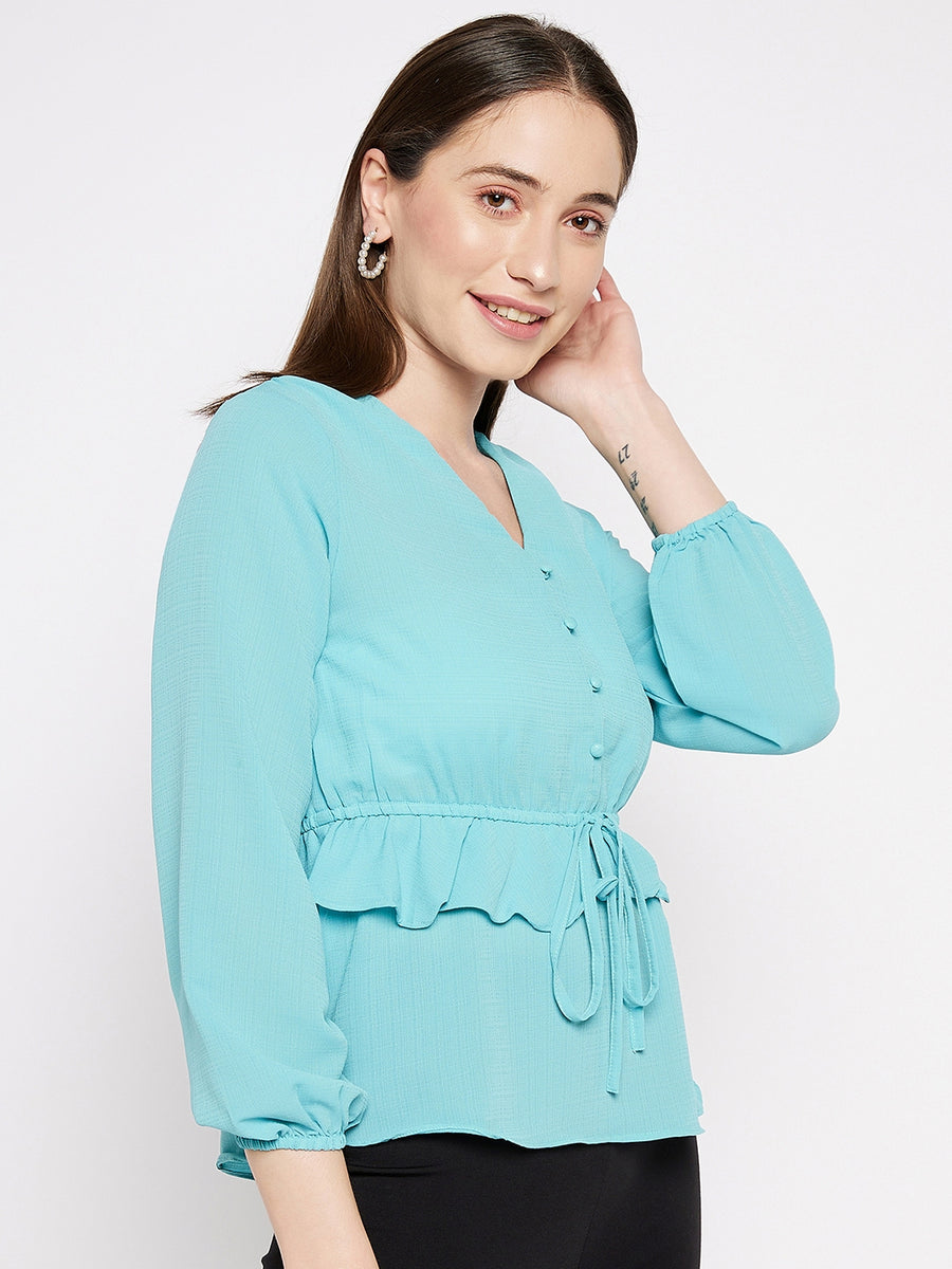 Camla Blue Women Top