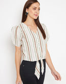 Camla Barcelona Beige Top
