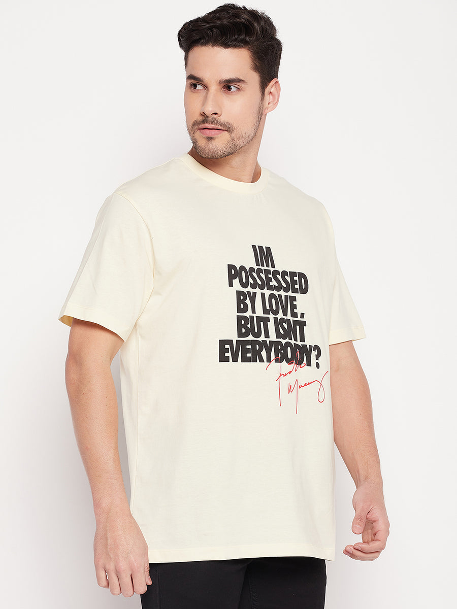 Camla Yellow Men T- Shirt