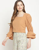Camla Barcelona Women Yellow Shirt