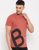 Camla Rust T- Shirt For Men