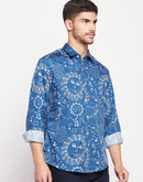 Camla Blue Men Shirt