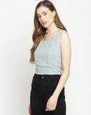 Camla Green  Top For Women