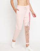 Camla Women Pink Printed Track Bottom
